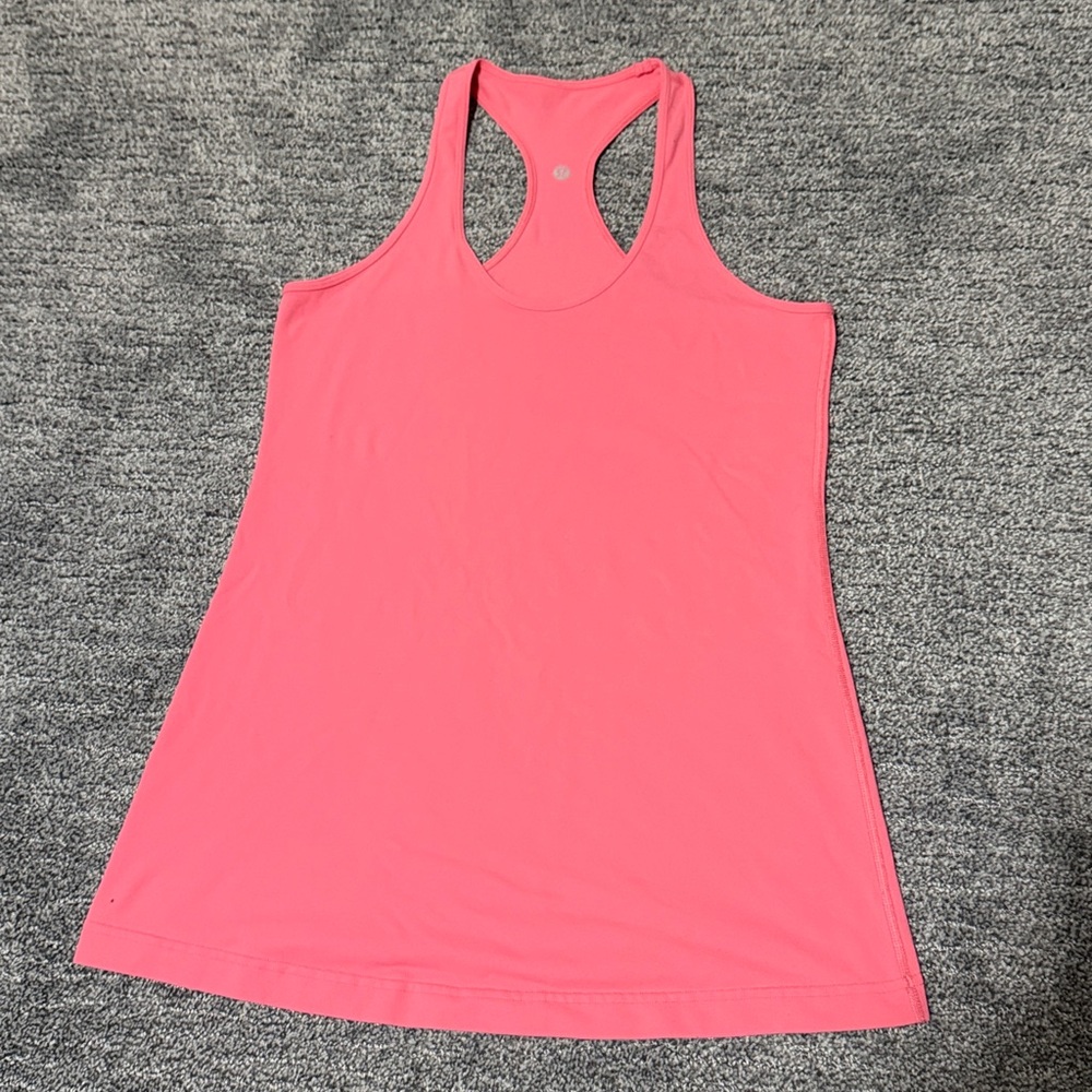Pink Racerback Lululemon tank